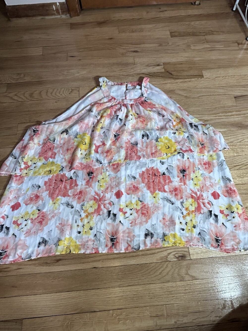 Cato Women's Floral Sleeveless Blouse, Multicolor, Size 26/28W